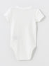 LC Waikiki Crew Neck Basic Baby Boy Snap Snap Body 2 Pack
